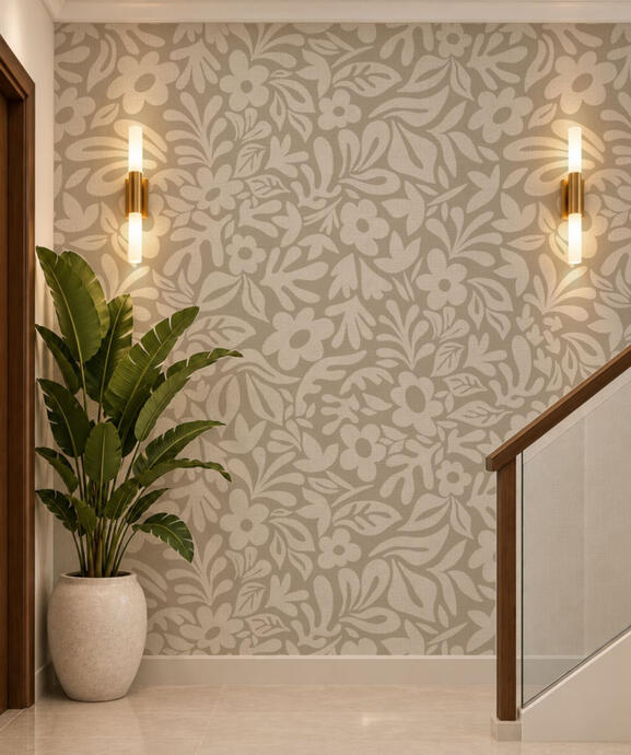 Ft. Minimalistic Core in Stairway Wall