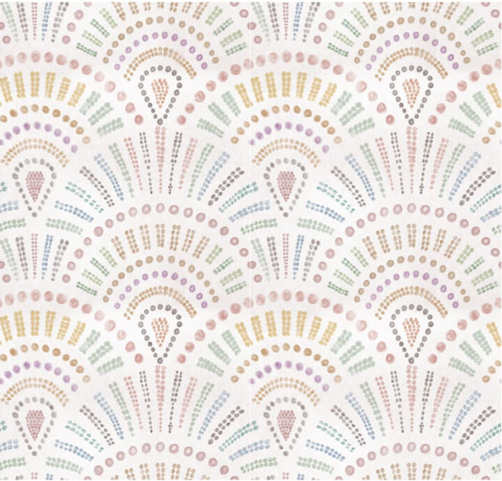 Scallop Dreamy Dots - Muted Tones
